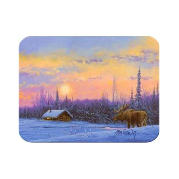 Fastfood McGowan  Tuftop Vanzyle-Moose and Cabin Cutting Board- Small FA371908